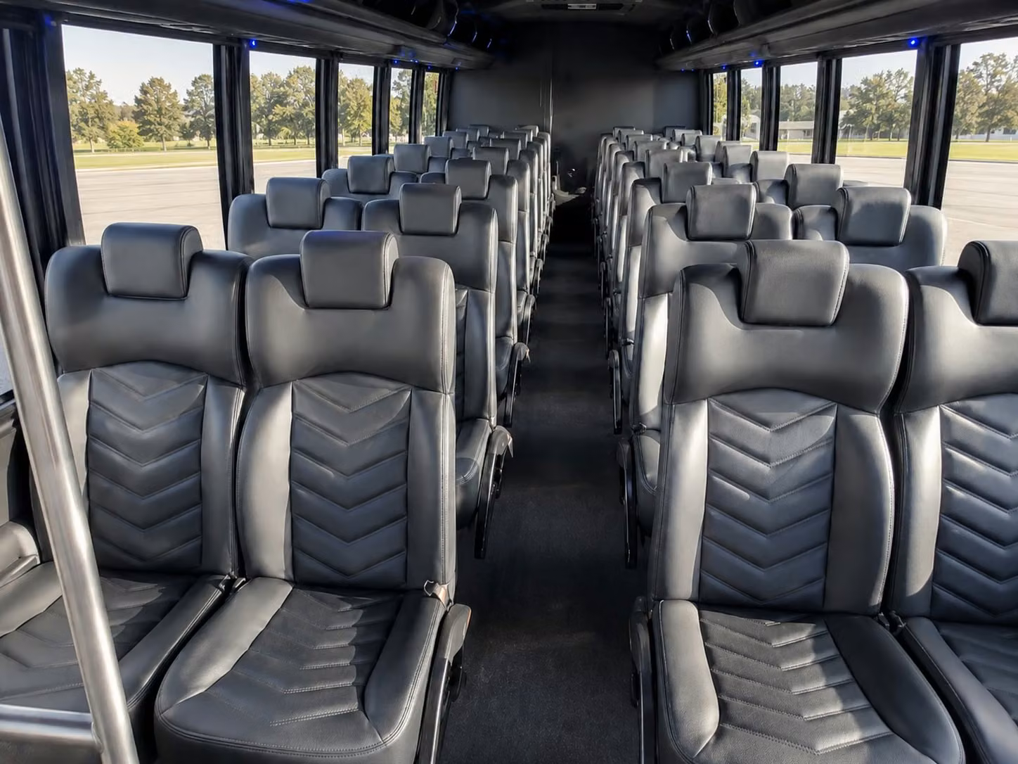18 passenger minibus inside