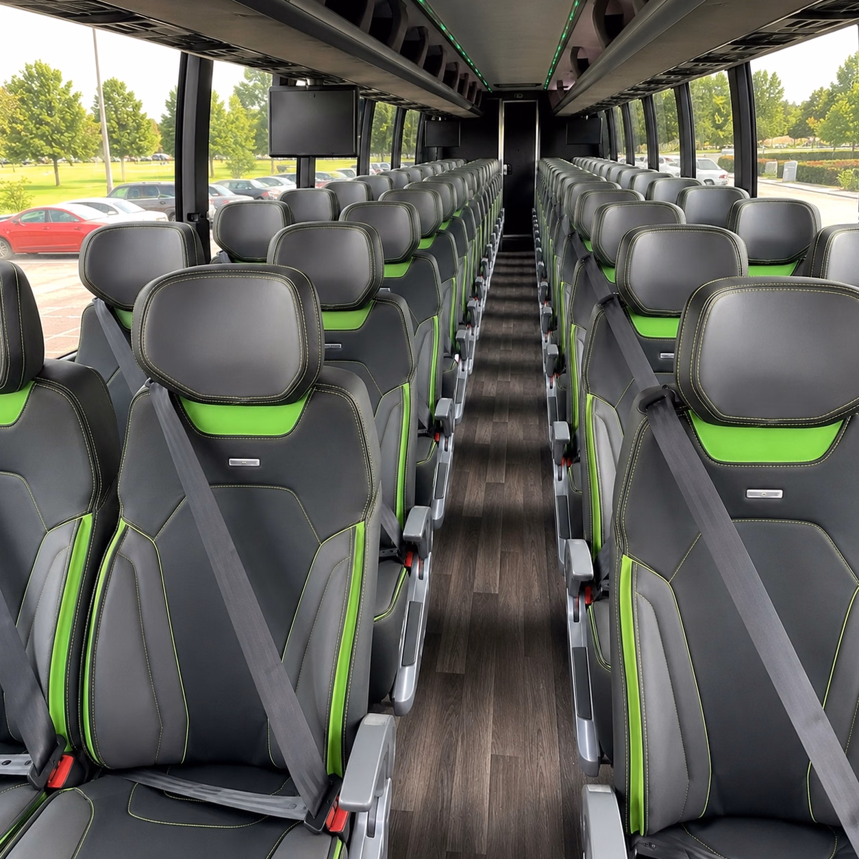 long distance corporate charter bus rentals from santa maria