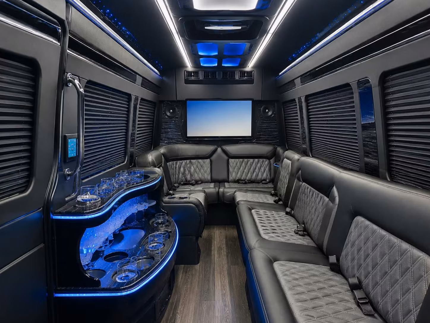 multi stop wedding weekend transportation packages in santa maria