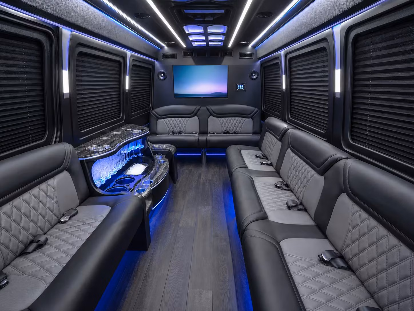 sprinter limousine inside