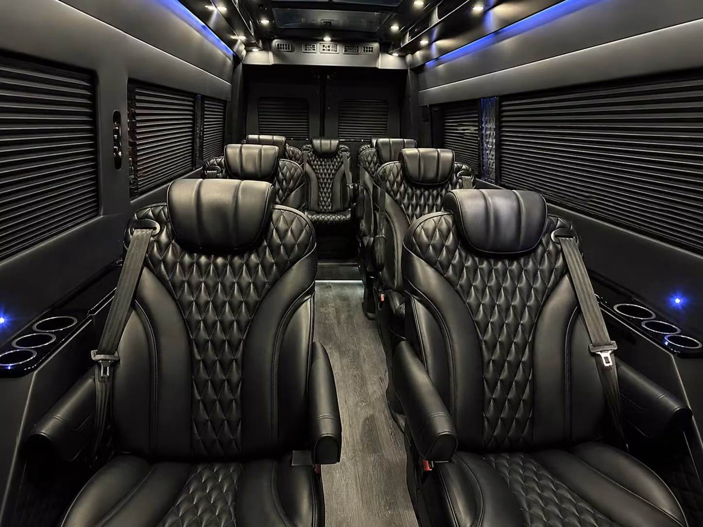 sprinter van with driver interior