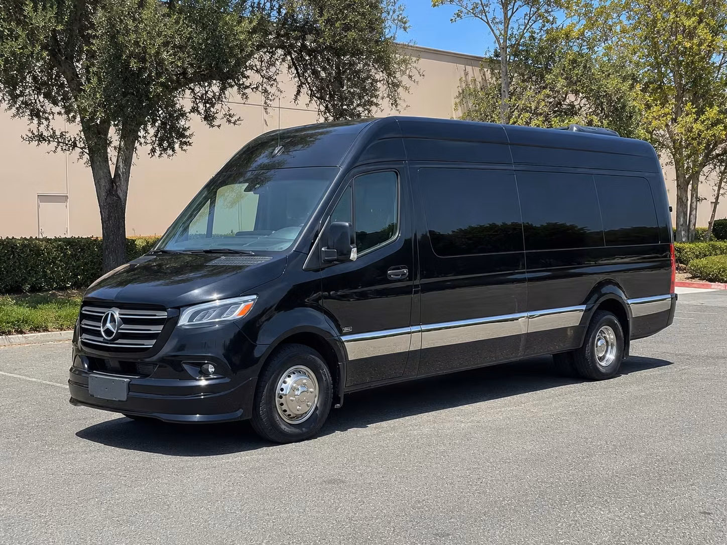 sprinter van with driver